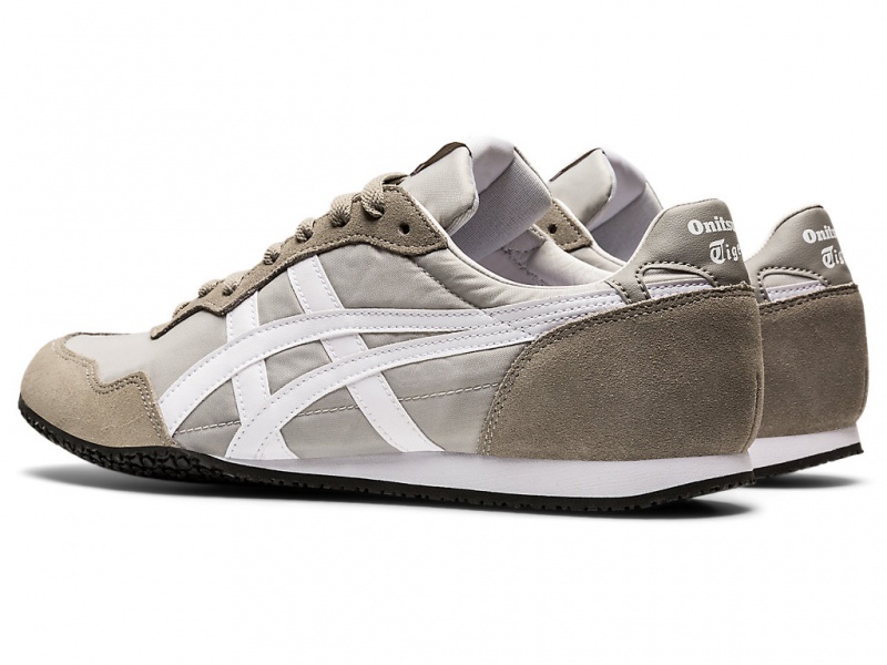 Onitsuka Tiger Serrano Schuhe Damen Grau Weiß | OA8137096