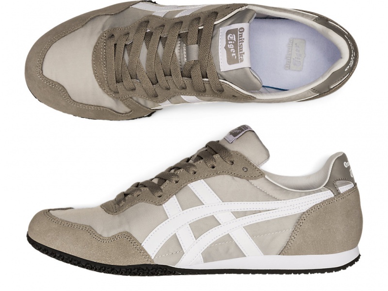 Onitsuka Tiger Serrano Schuhe Damen Grau Weiß | OA8137096