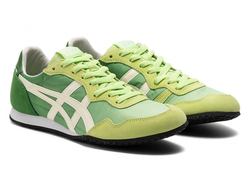 Onitsuka Tiger Serrano Schuhe Damen Grün | KT1057842