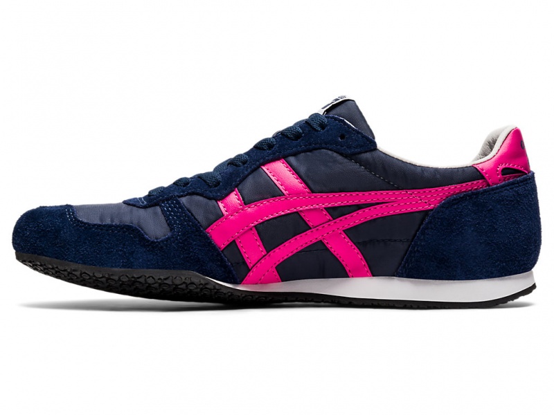 Onitsuka Tiger Serrano Schuhe Damen Midnight / Dragon Fruit | CB4365912