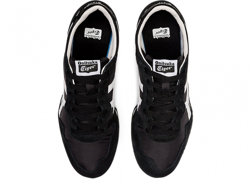 Onitsuka Tiger Serrano Schuhe Damen Schwarz Weiß | KM0932876