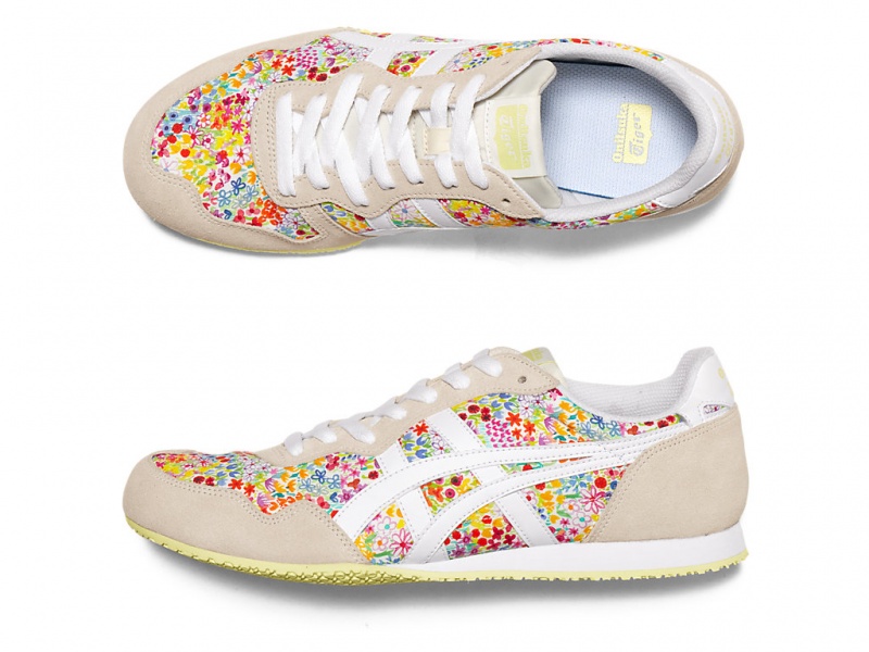 Onitsuka Tiger Serrano Schuhe Damen Weiß Weiß | WJ4257139