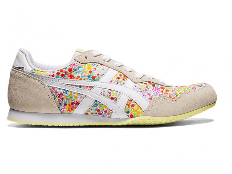 Onitsuka Tiger Serrano Schuhe Damen Weiß Weiß | WJ4257139