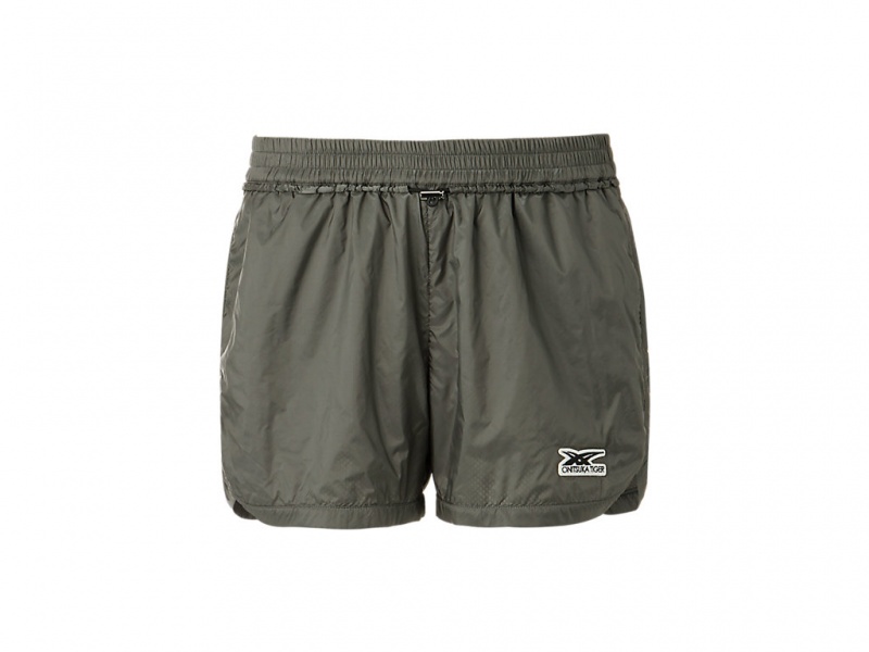 Onitsuka Tiger Shorts Kleidung Damen Dunkelgrau | QH8720964