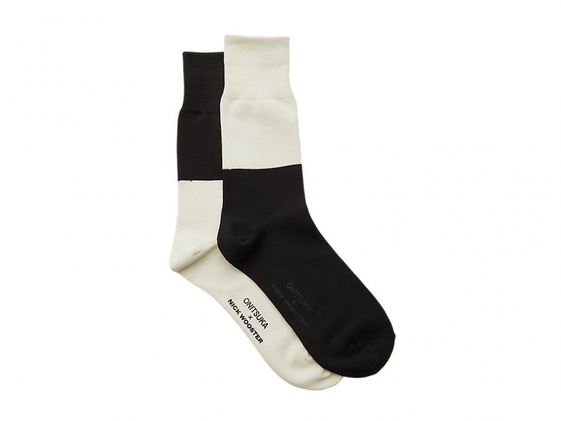 Onitsuka Tiger Socks Accessoires Herren Schwarz Weiß | UC4508379