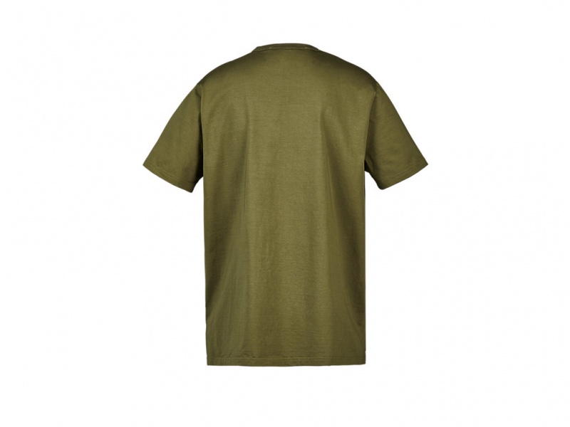 Onitsuka Tiger Ss Tee Kleidung Herren Khaki | YA7649350