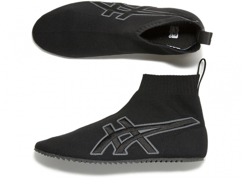 Onitsuka Tiger Tai-Chi-Reb Sock Schuhe Damen Schwarz Schwarz | NV0839654