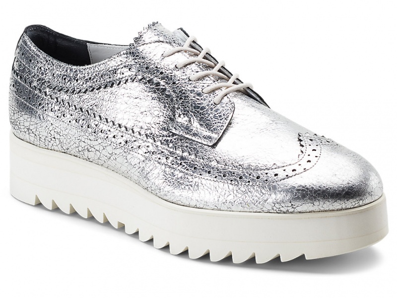 Onitsuka Tiger The Onitsuka Brogue Schuhe Damen Silber Silber | OZ6387210