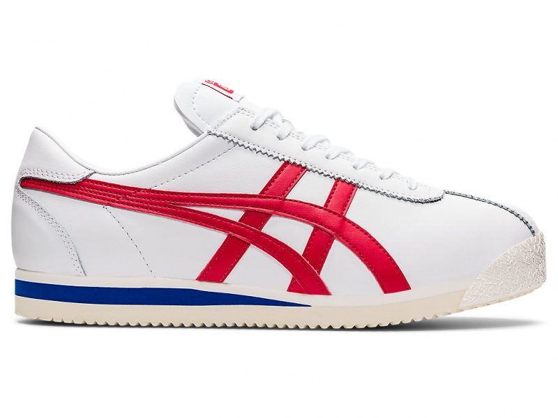 Onitsuka Tiger Tiger Corsair Schuhe Damen Weiß Rot | XC2457036