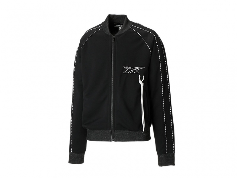 Onitsuka Tiger Track Top Kleidung Herren Schwarz | LK4793806