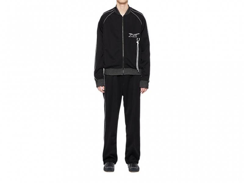 Onitsuka Tiger Track Top Kleidung Herren Schwarz | LK4793806