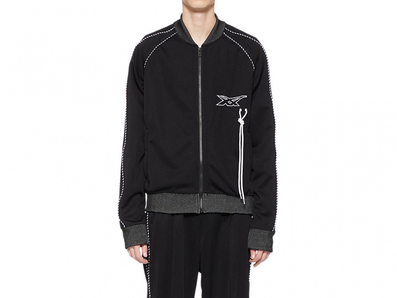 Onitsuka Tiger Track Top Kleidung Herren Schwarz | LK4793806