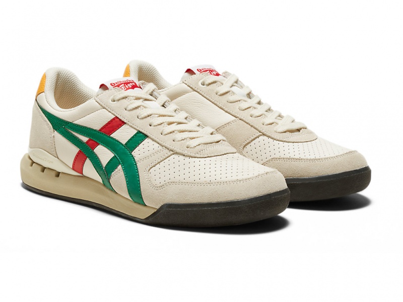 Onitsuka Tiger Ultimate 81 EX Schuhe Damen Birch / Kale | IO9387602