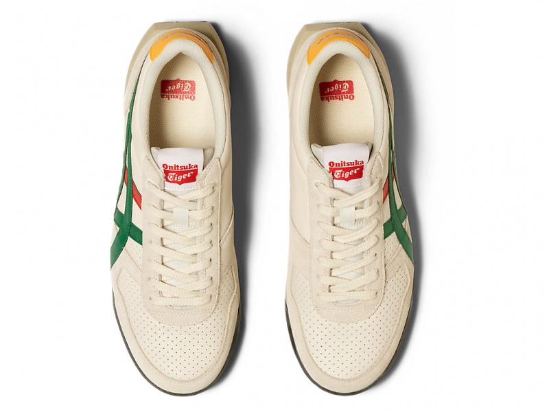 Onitsuka Tiger Ultimate 81 EX Schuhe Damen Birch / Kale | IO9387602