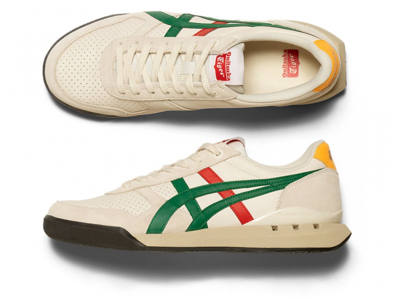 Onitsuka Tiger Ultimate 81 EX Schuhe Damen Birch / Kale | IO9387602