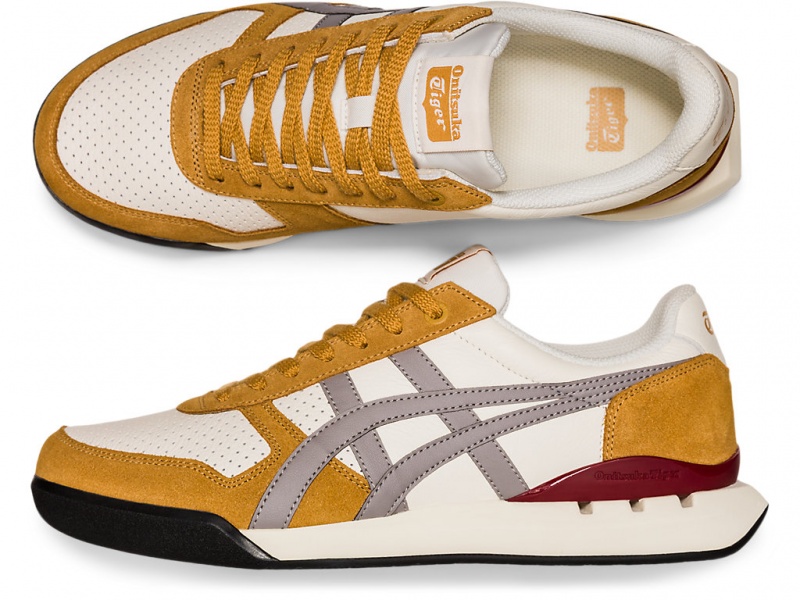 Onitsuka Tiger Ultimate 81 EX Schuhe Damen Weiß Grau | OF4189537