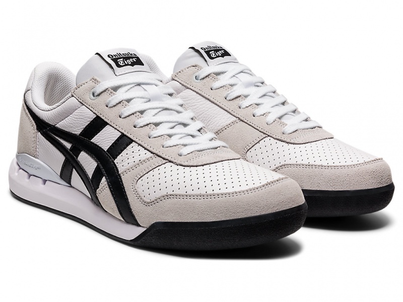 Onitsuka Tiger Ultimate 81 EX Schuhe Damen Weiß Schwarz | BZ9036485