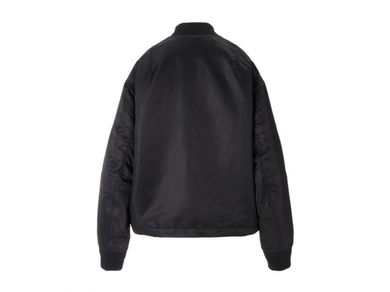 Onitsuka Tiger Ws Bomber Jacket Kleidung Damen Schwarz | LI1364925