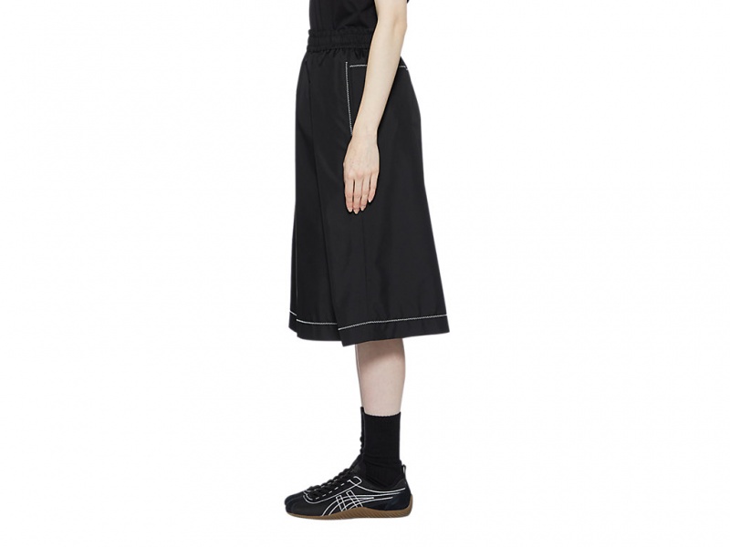 Onitsuka Tiger Ws Skirt Kleidung Damen Schwarz | VU3081749