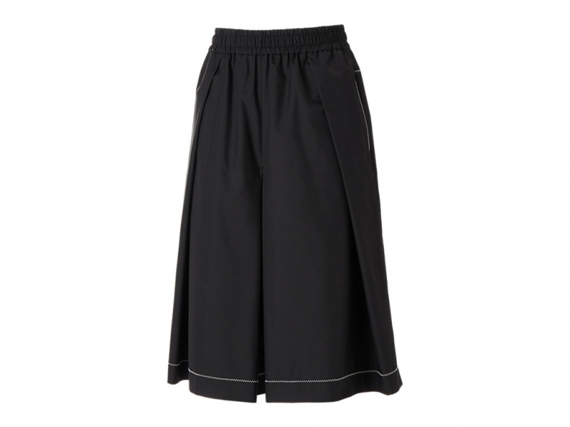 Onitsuka Tiger Ws Skirt Kleidung Damen Schwarz | VU3081749