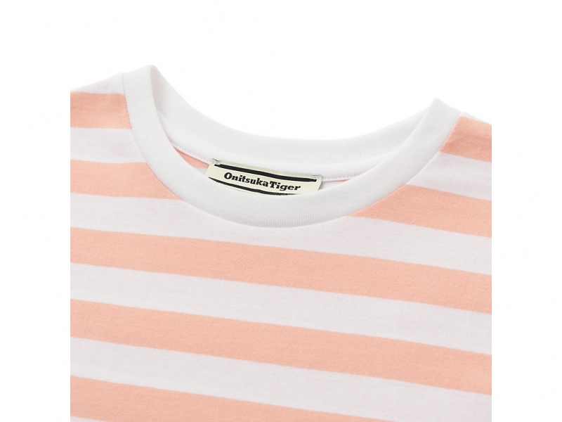 Onitsuka Tiger Ws Tee Kleidung Damen Rosa | VM2673510