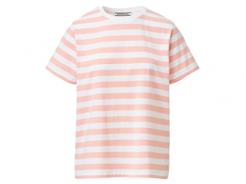 Onitsuka Tiger Ws Tee Kleidung Damen Rosa | VM2673510