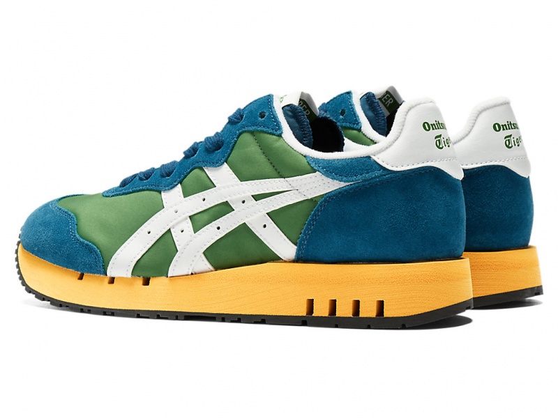 Onitsuka Tiger X-Caliber Schuhe Damen Grün Weiß | NV6920453